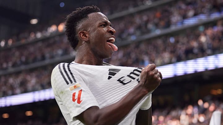 Vinícius Júnior scored his second hat trick of the season for Real Madrid.