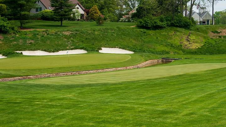 The 12th hole at Lancaster Country Club, which is scheduled to host five future national championships for women and girl golfers.