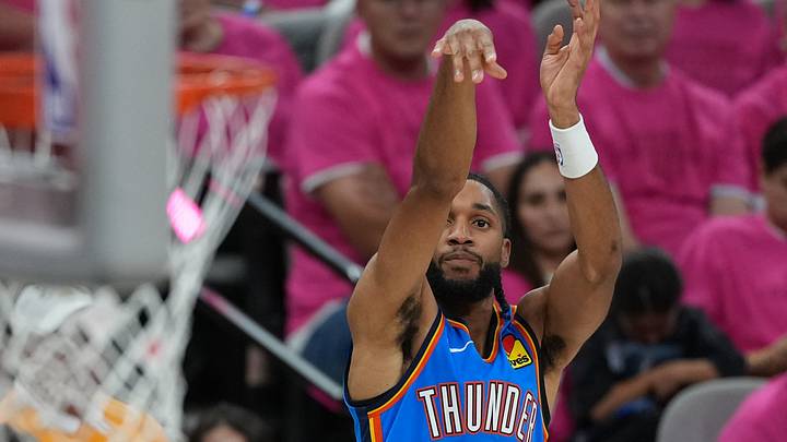 May 22, 2026; San Antonio, Texas, USA; Oklahoma City Thunder guard Isaiah Joe (11): Daniel Dunn-Imagn Images May 22, 2026; San Antonio, Texas, USA; Oklahoma City Thunder guard Isaiah Joe (11): Daniel Dunn-Imagn Images