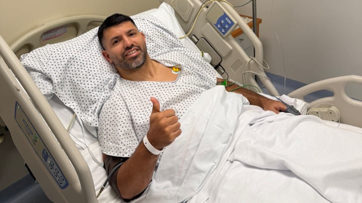 Sergio Agüero is staying positive.