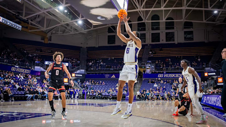 Bryson Tucker returned to the Huskies after a lengthy absence. 