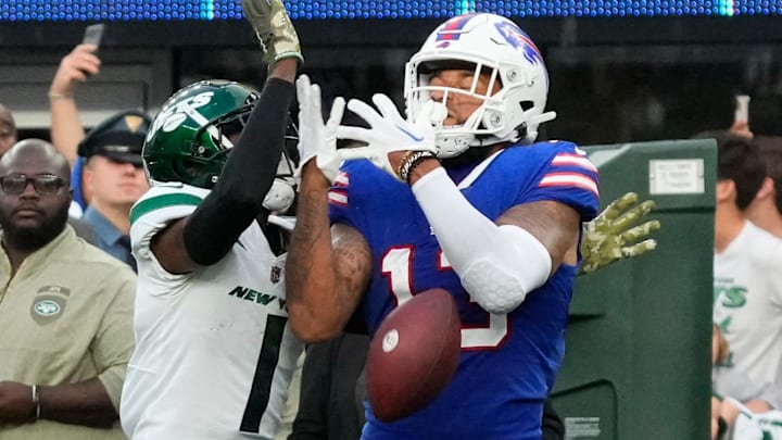 Buffalo Bills wide receiver Gabe Davis (13) 