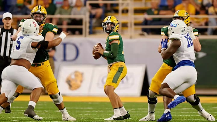North Dakota State quarterback Cam Miller North Dakota State quarterback Cam Miller