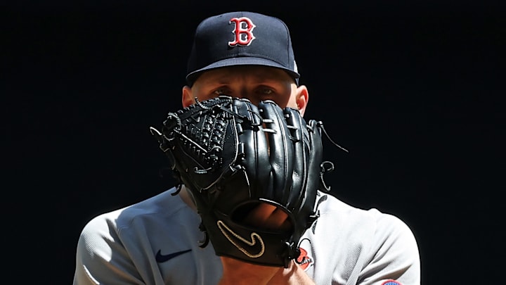 Boston Red Sox pitcher Garrett Crochet. Boston Red Sox pitcher Garrett Crochet.