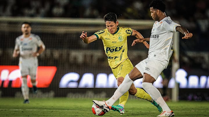 Em jogo de “seis pontos”, Santos e Mirassol se enfrentam pela rodada 31 da Série B.
