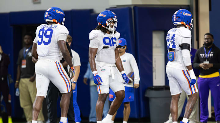 Florida's interior defensive line and field ends may be its best position group on defense.