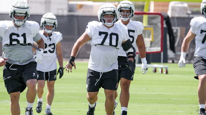 Las Vegas Raiders IOL Jackson Powers-Johnson