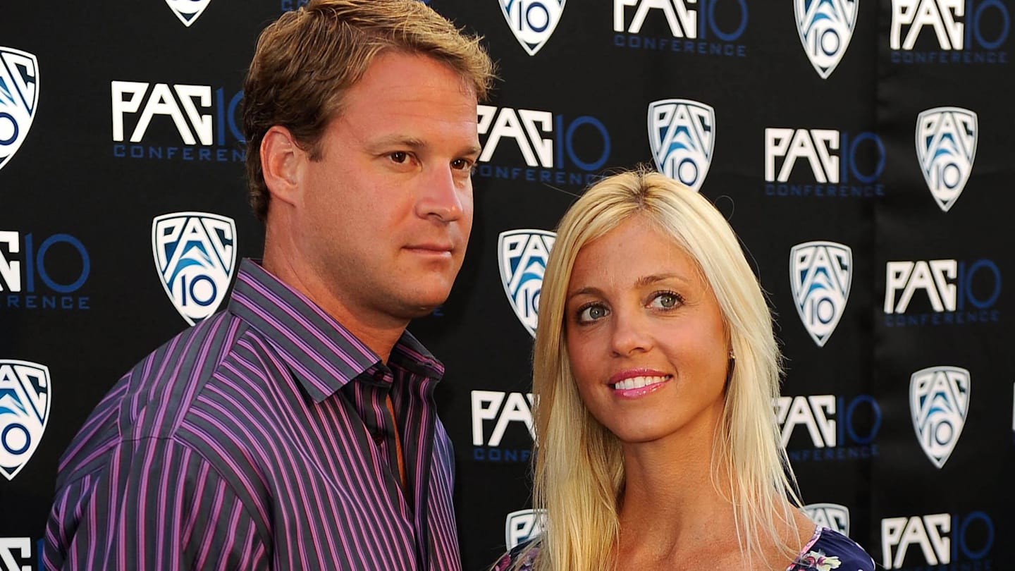 Lane Kiffin’s Wife Layla Slays Leather Pants, Bold Top Birthday Fit Without LSU Coach