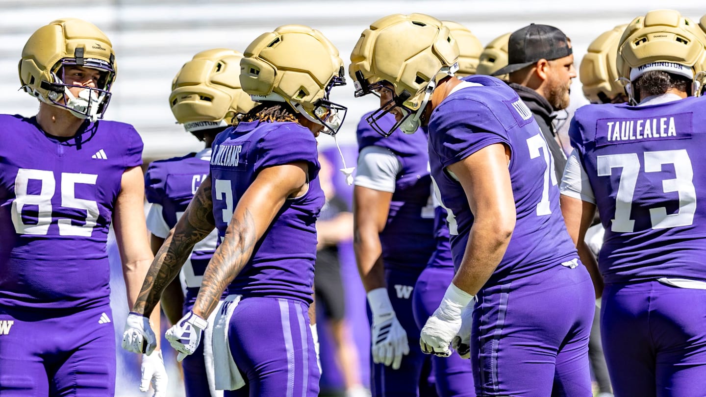 Observations from Husky Spring Practice No. 12