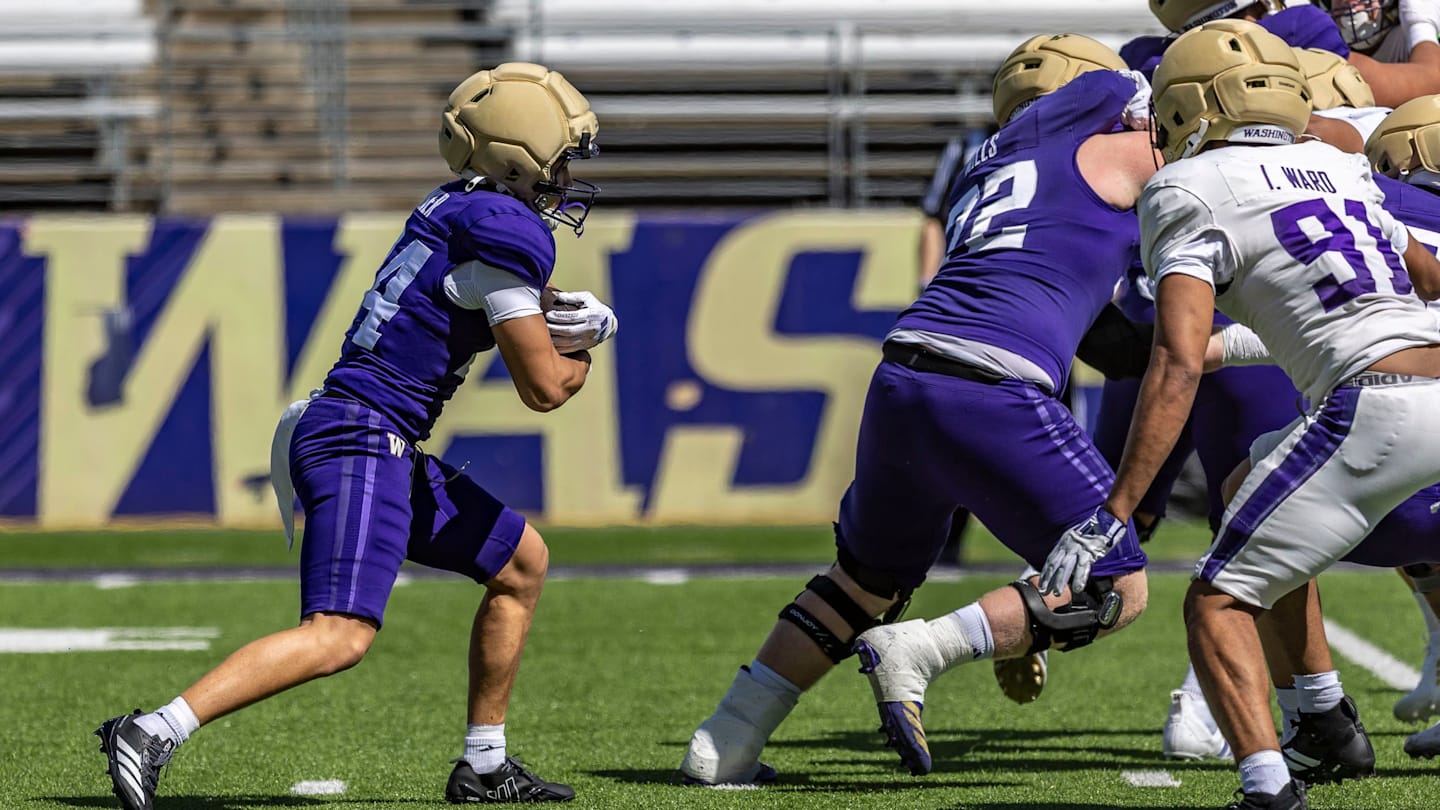 UW Played Spring Game Without Half Of  Its RBs, Including Bonner
