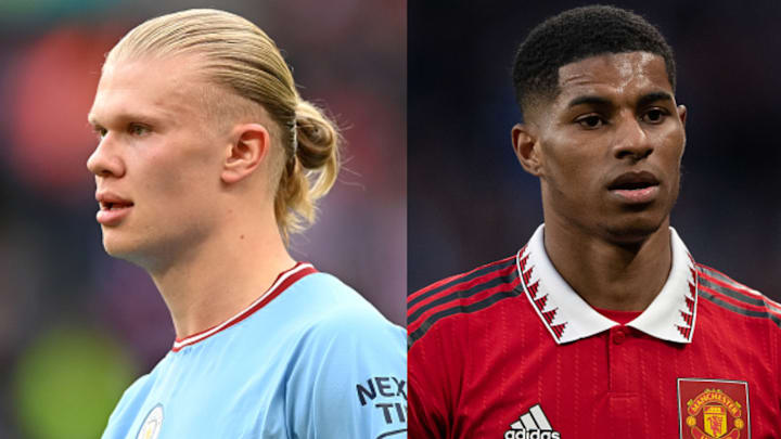 Man City and Man Utd will meet in a final for the first time Man City and Man Utd will meet in a final for the first time