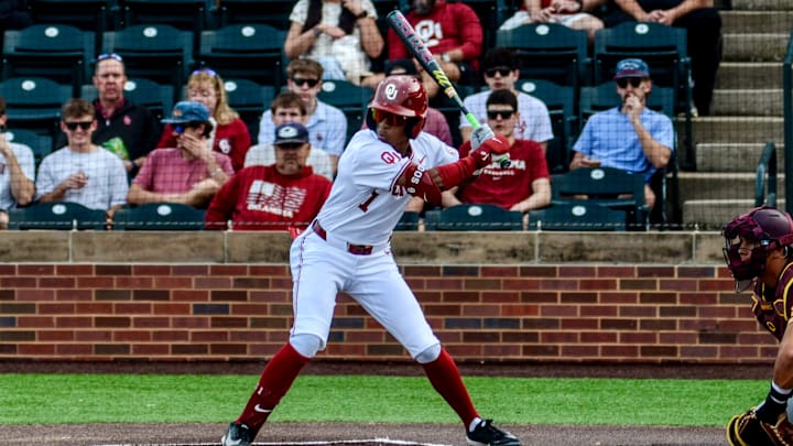 Oklahoma outfielder Jason Walk prepares to swing against Arizona State. Oklahoma outfielder Jason Walk prepares to swing against Arizona State.