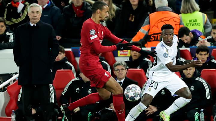 Os Blancos venceram o confronto de ida por 5 a 2, na casa do Liverpool 