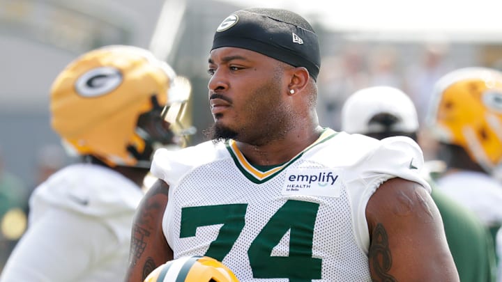 Elgton Jenkins OG Green Bay Packers Elgton Jenkins OG Green Bay Packers