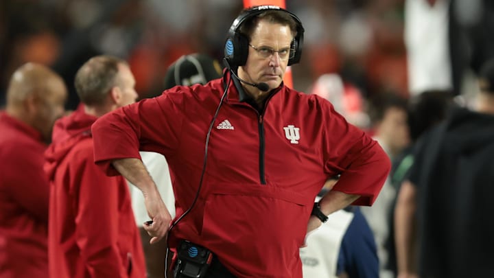 Indiana Hoosiers head coach Curt Cignetti