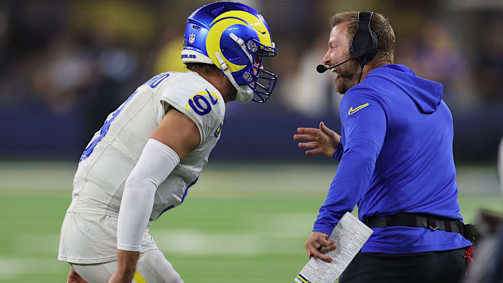 Minnesota Vikings v Los Angeles Rams, Sean McVay, Matthew Stafford