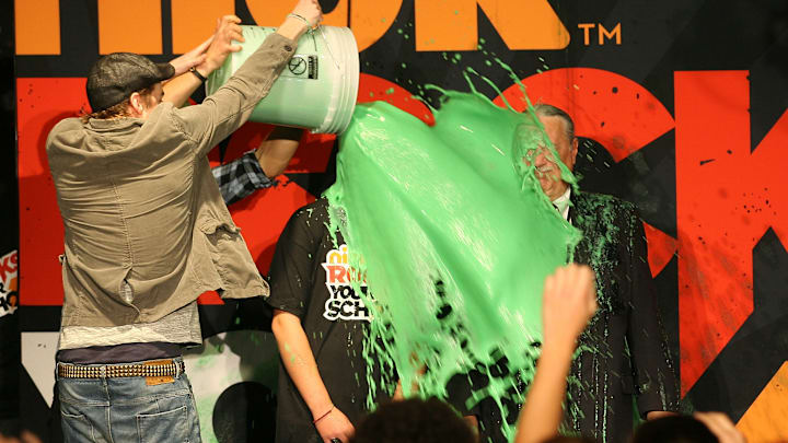 Nickelodeon invaded schools throughout the 1990s.