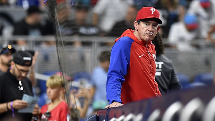 Philadelphia Phillies manager Rob Thomson says he is thinking about a team meeting