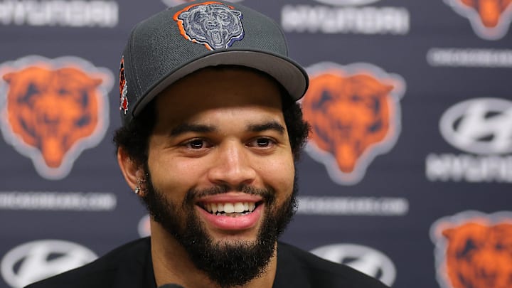 Chicago Bears Introduce Quarterback Caleb Williams And Wide Receiver Rome Odunze