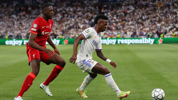Vinícius Júnior adelantó al Real Madrid en la final de la Champions League