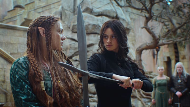 Yennefer (Anya Chalotra) and Francesca (Mecia Simson) in The Witcher season 4 Yennefer (Anya Chalotra) and Francesca (Mecia Simson) in The Witcher season 4