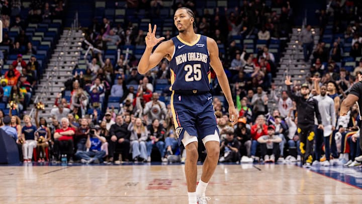 New Orleans Pelicans forward Trey Murphy III is a solid prop target on Friday.