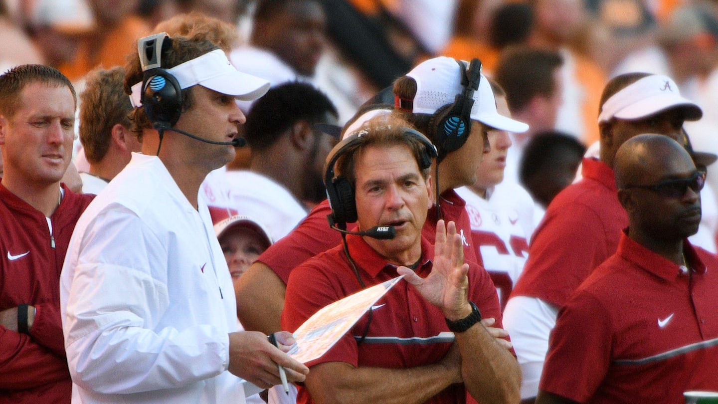 Nick Saban reveals how Lane Kiffin changed his coaching philosophy at Alabama