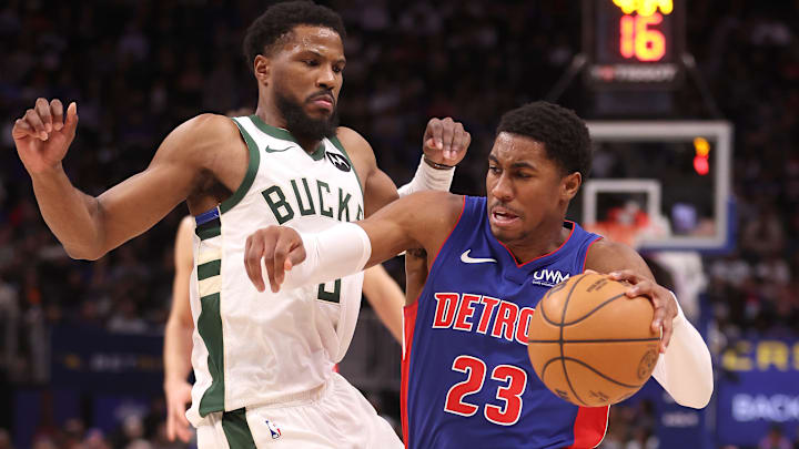 Milwaukee Bucks v Detroit Pistons