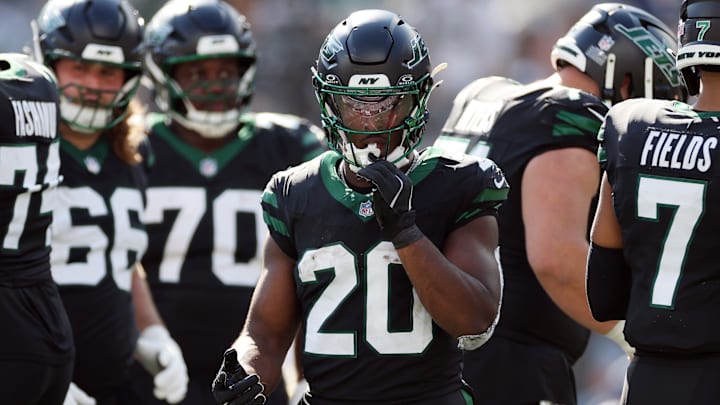 New York Jets running back Breece Hall