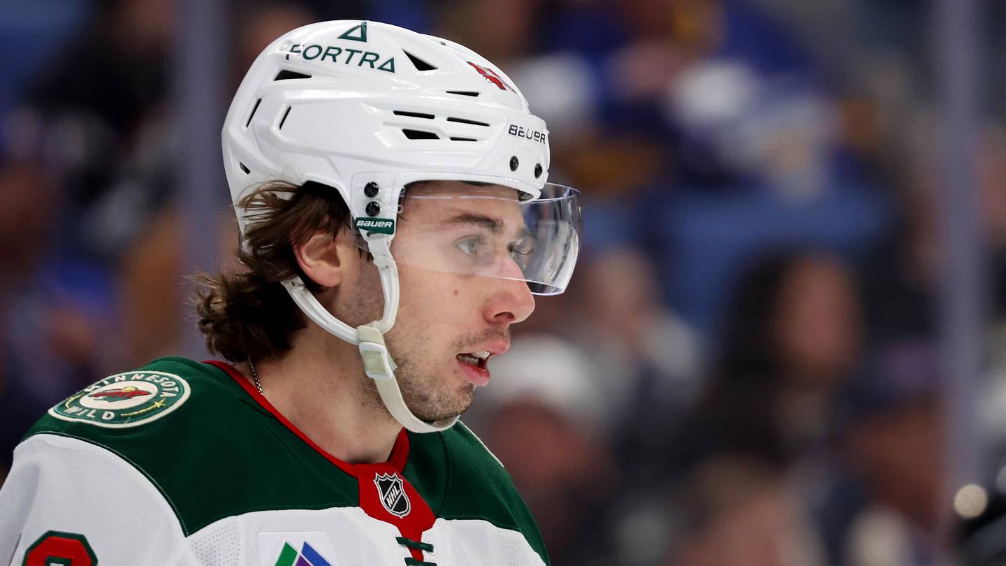 Quinn Hughes just let the Wild know his feelings about a Dylan Larkin trade
