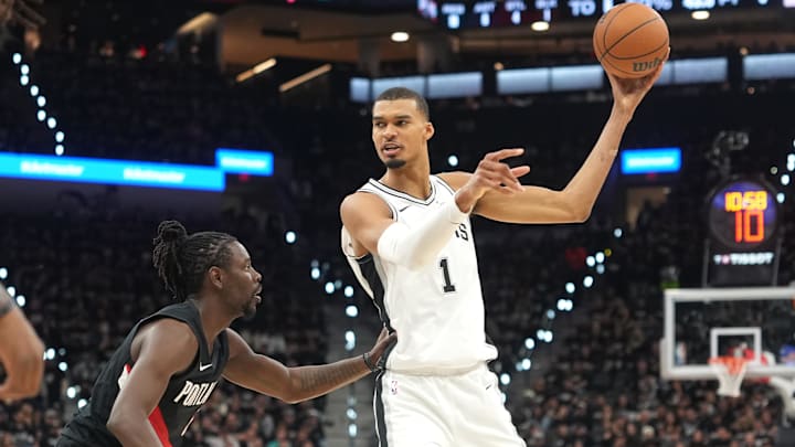 Los Spurs disfrutaron de Victor Wembanyama apenas durante 12 minutos en el Juego 2 ante los Trail Blazers 