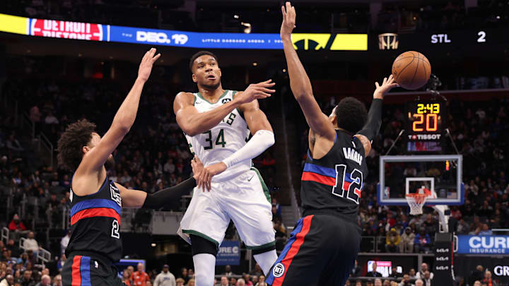 Milwaukee Bucks v Detroit Pistons - Emirates NBA Cup