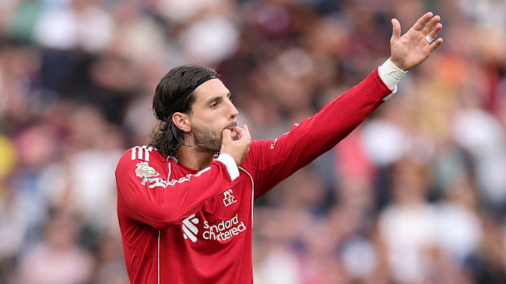 Szoboszlai marcou o gol da vitória do Liverpool