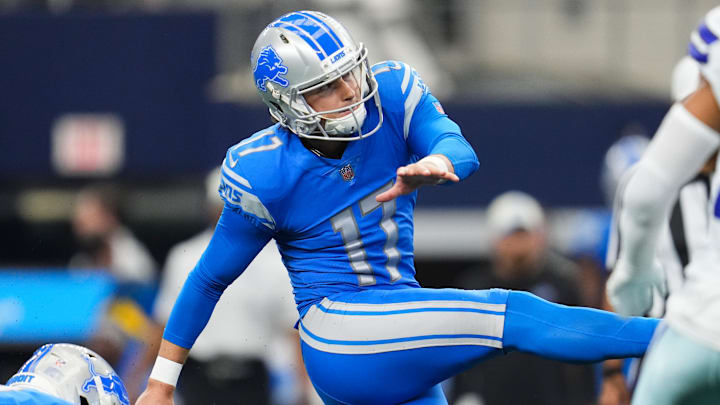 Former Detroit Lions kicker Michael Badgley