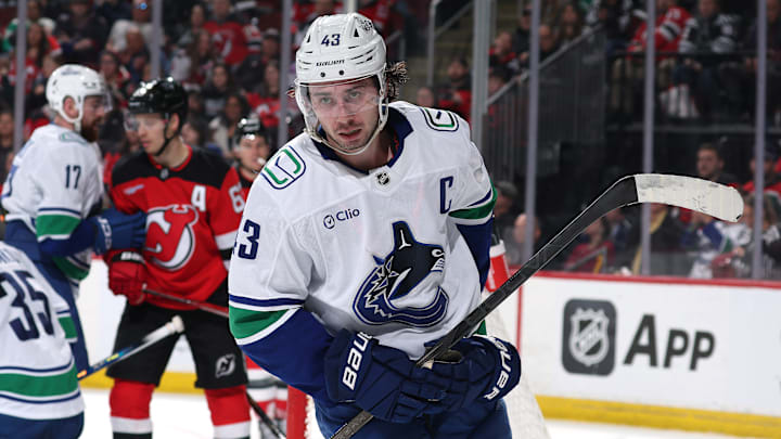 Vancouver Canucks v New Jersey Devils