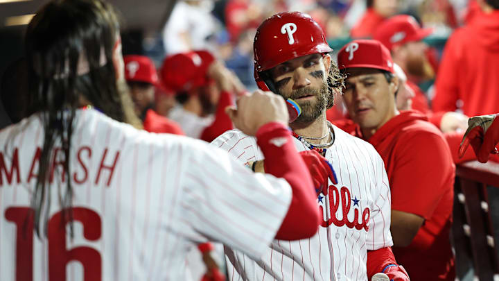 The Phillies dominated the Braves in Game 3 of the NLDS on Wednesday.