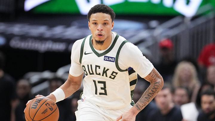 Oct 28, 2026; Milwaukee, Wisconsin, USA; Milwaukee Bucks guard Ryan Rollins (13) brings the ball up the court against the Houston Rockets at Fiserv Forum. Mandatory Credit: Michael McLoone-Imagn Images Oct 28, 2026; Milwaukee, Wisconsin, USA; Milwaukee Bucks guard Ryan Rollins (13) brings the ball up the court against the Houston Rockets at Fiserv Forum. Mandatory Credit: Michael McLoone-Imagn Images