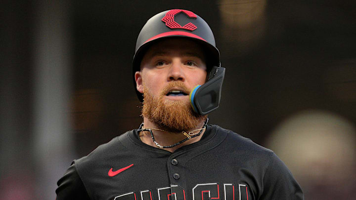 Cincinnati Reds outfielder Blake Dunn