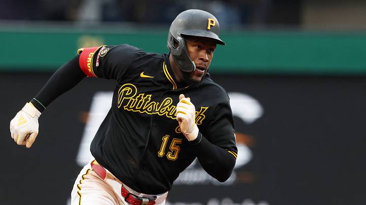 Apr 30, 2026; Pittsburgh, Pennsylvania, USA; Pittsburgh Pirates center fielder Oneil Cruz (15) runs the bases on his way to scoring a run against the St. Louis Cardinals during the ninth inning at PNC Park. Mandatory Credit: Charles LeClaire-Imagn Images Apr 30, 2026; Pittsburgh, Pennsylvania, USA; Pittsburgh Pirates center fielder Oneil Cruz (15) runs the bases on his way to scoring a run against the St. Louis Cardinals during the ninth inning at PNC Park. Mandatory Credit: Charles LeClaire-Imagn Images
