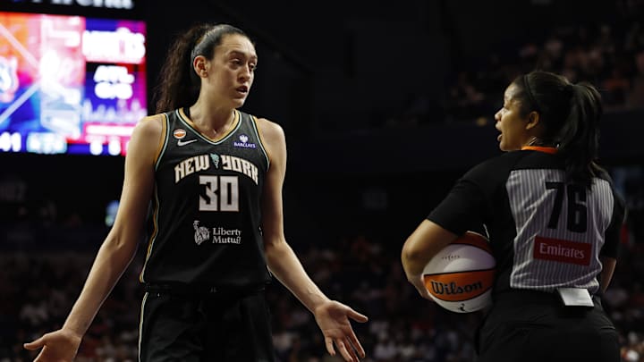 New York Liberty forward Breanna Stewart is an interesting prop target on May 12. New York Liberty forward Breanna Stewart is an interesting prop target on May 12.