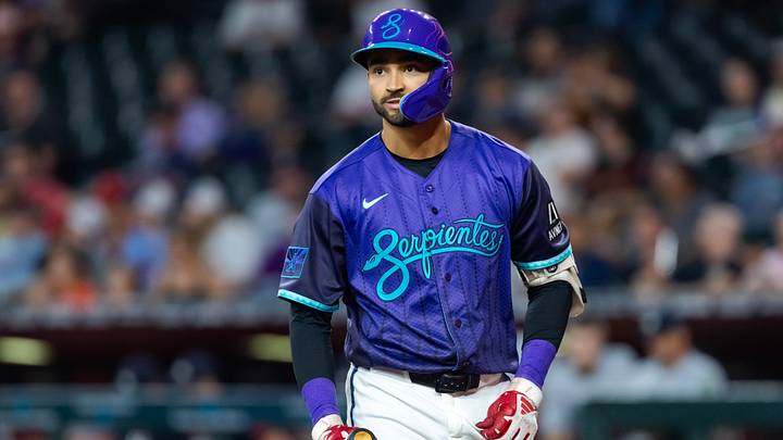 Jun 19, 2026; Phoenix, Arizona, USA; Arizona Diamondbacks outfielder Jordan Lawlar against the Minnesota Twins at Chase Field. Mandatory Credit: Mark J. Rebilas-Imagn Images Jun 19, 2026; Phoenix, Arizona, USA; Arizona Diamondbacks outfielder Jordan Lawlar against the Minnesota Twins at Chase Field. Mandatory Credit: Mark J. Rebilas-Imagn Images