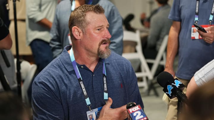 Detroit Lions head coach Dan Campbell.