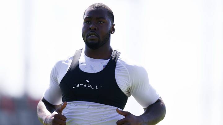 San Francisco 49ers defensive end Mykel Williams