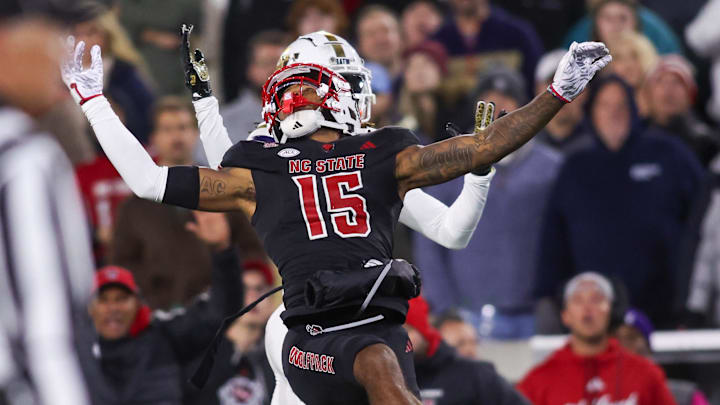 NC State football cornerback Tamarcus Cooley