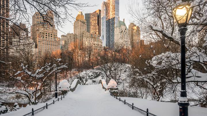 Gapstow bridge Central Park, New York City