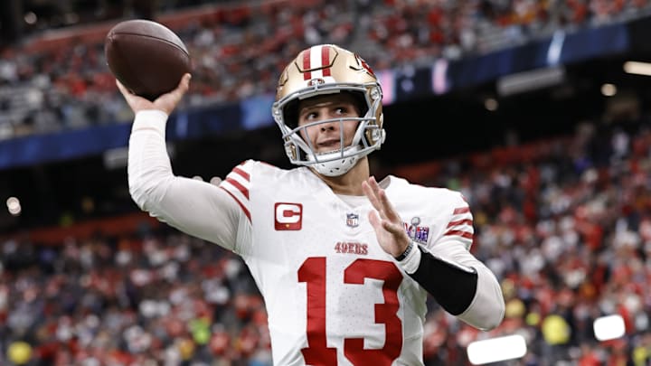 San Francisco 49ers quarterback Brock Purdy (13)