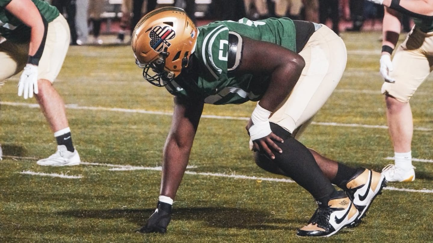 No. 2 Ranked College Football DL Recruit Heavily Linked to Three Elite Programs