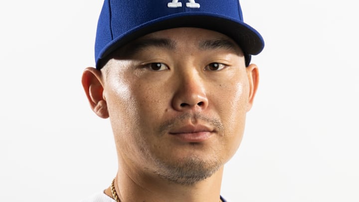 Feb 19, 2026; Glendale, AZ, USA; Los Angeles Dodgers infielder Keston Hiura poses for a portrait during photo day at Camelback Ranch. Mandatory Credit: Mark J. Rebilas-Imagn Images Feb 19, 2026; Glendale, AZ, USA; Los Angeles Dodgers infielder Keston Hiura poses for a portrait during photo day at Camelback Ranch. Mandatory Credit: Mark J. Rebilas-Imagn Images