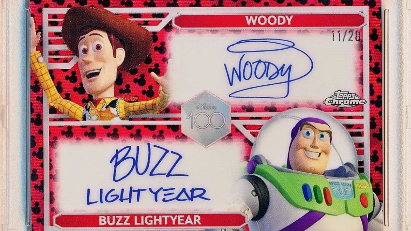 Why Collectors Are Chasing 2023 Topps Chrome Disney 100
