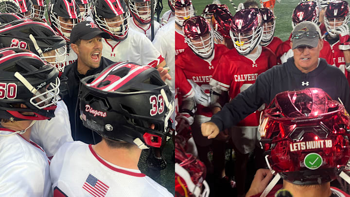 With semifinals victories on Tuesday night at Navy-Marine Corps Stadium in Annapolis, Archbishop Spalding and Calvert Hall earned their way to Friday's MIAA A Conference lacrosse championship game at Towson University's Johnny Unitas Stadium. With semifinals victories on Tuesday night at Navy-Marine Corps Stadium in Annapolis, Archbishop Spalding and Calvert Hall earned their way to Friday's MIAA A Conference lacrosse championship game at Towson University's Johnny Unitas Stadium.